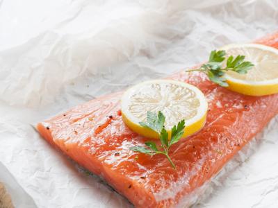 Meatsaver paper white with salmon